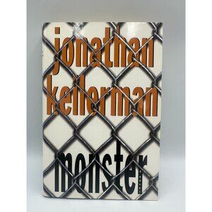Monster Jonathan Kellerman 1999 Hardcover Psychological Thriller Pre-Owned Good
